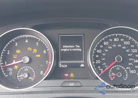 2020 Volkswagen Golf 1.4T Tsi z USA, uszkodzony, nr VIN 3VWW57AU2LM009352